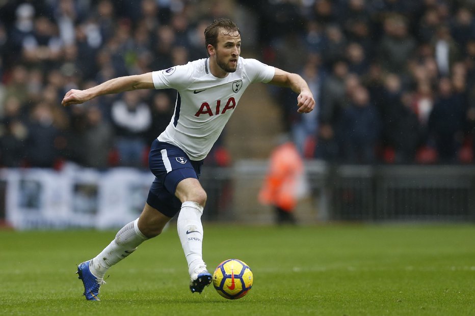 Fotografija: Štiriindvajsetletni Harry Kane je v tej sezoni za Tottenham v 33 dvobojih v vseh tekmovanjih zabil 32 golov. Foto: AFP