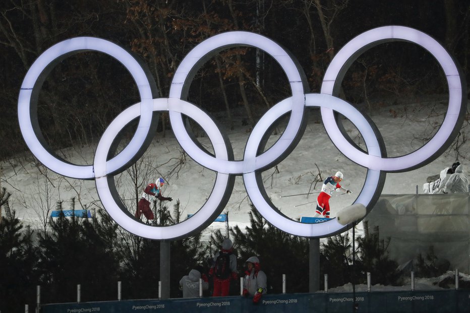 Fotografija: Da športniki ne bodo pozabili, zakaj so bili poslani na olimpijske igre ... FOTO: AP