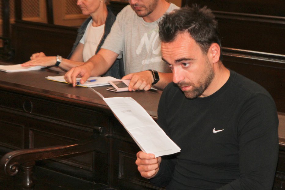 Fotografija: Đurđević se strinja s svojim odvetnikom, da je nedolžen. FOTO: MARKO FeIsT