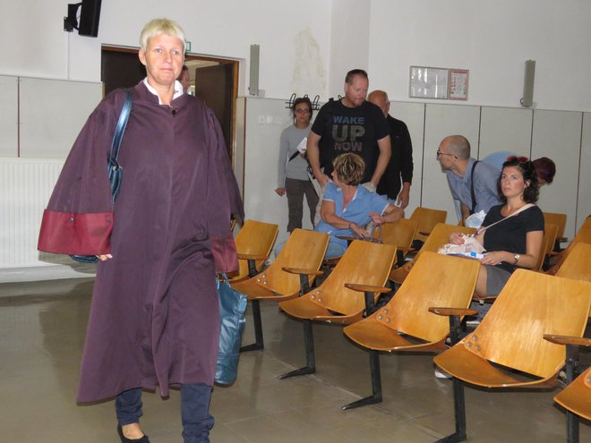 Maksimiljana Kincl Mlakar je od zdaj Bajdetova odvetnica po uradni dolžnosti. Foto: Mojca Marot