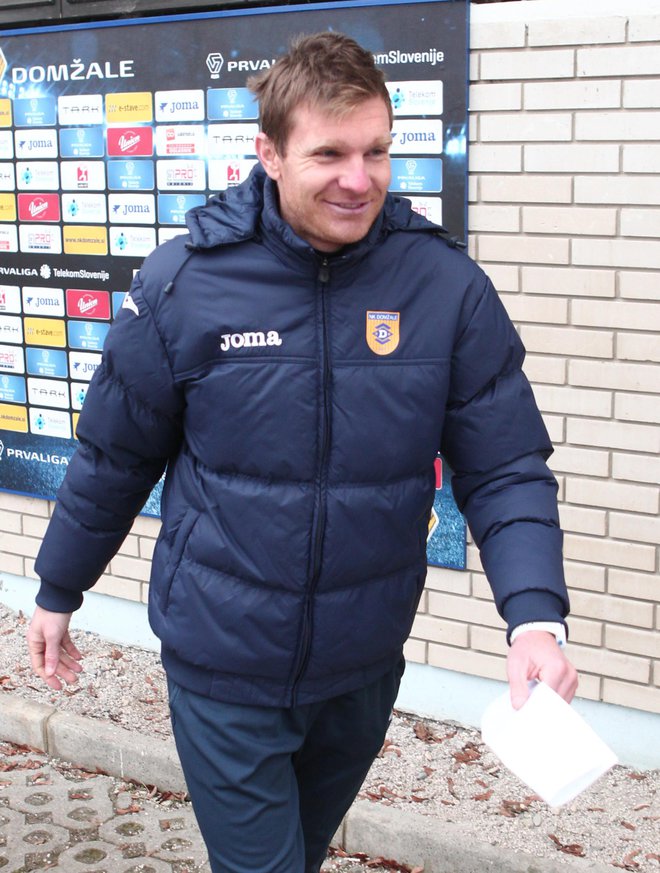 Trener nogometašev Domžal Simon Rožman zagovarja napadalno igro visokega ritma. Foto: Dejan Javornik