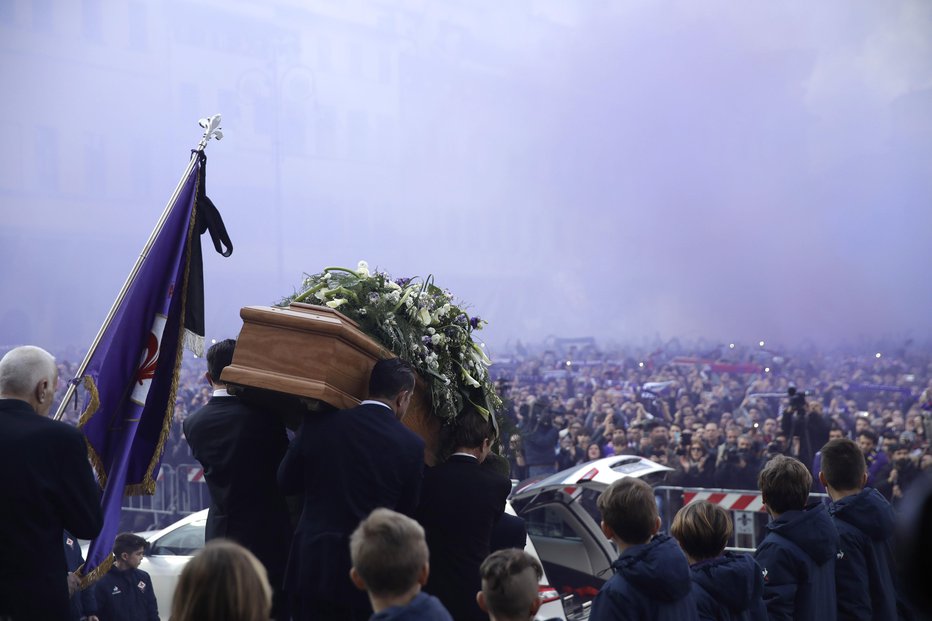 Fotografija: Pogreb Davideja Astorija. FOTO: AP