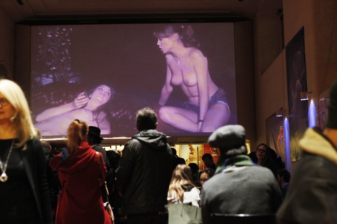 Noči erotičnega filma v Kinodvoru v Ljubljani FOTO: LEON VIDIC