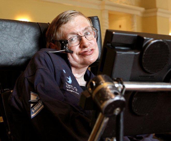 Stephena Hawkinga smo poznali po njegovih revolucionarnih teorijah o vesolju. FOTO: Reuters