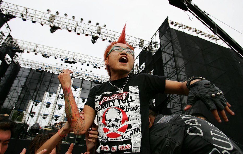 Fotografija: Kitajska ljubi rock'n'roll. FOTO: Guliver/Getty Images