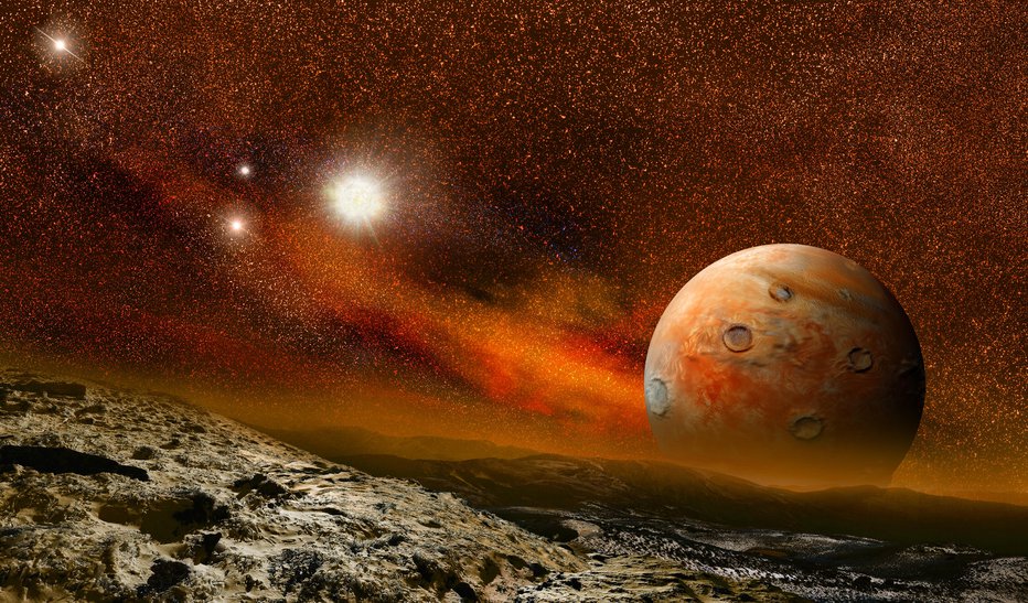 Fotografija: Na približno 26 mesecev se Mars obrne v retrogradno gibanje za dva meseca ter razburka dogajanje na Zemlji. FOTO: Guliver/Getty Images