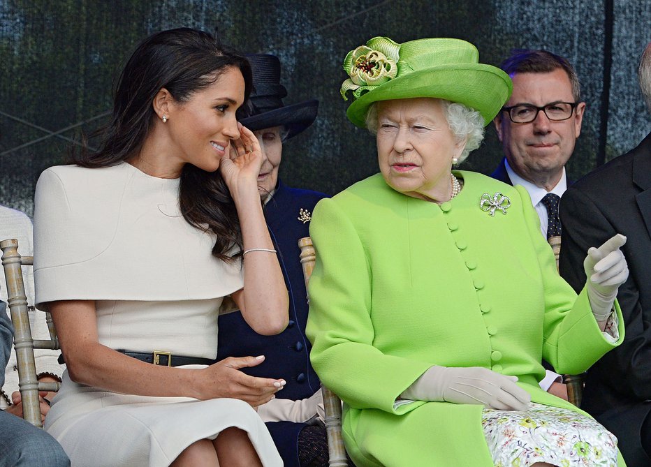 Fotografija: Meghan se v kraljevi družini dobro počuti. FOTO: Reuters