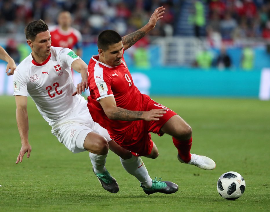 Fotografija: Švicarska nogometna reprezentanca je v drgem krogu svetovnega prvenstva v Rusiji v Kaliningradu premagala Srbijo z 2 : 1 (0 : 1). FOTO: Reuters