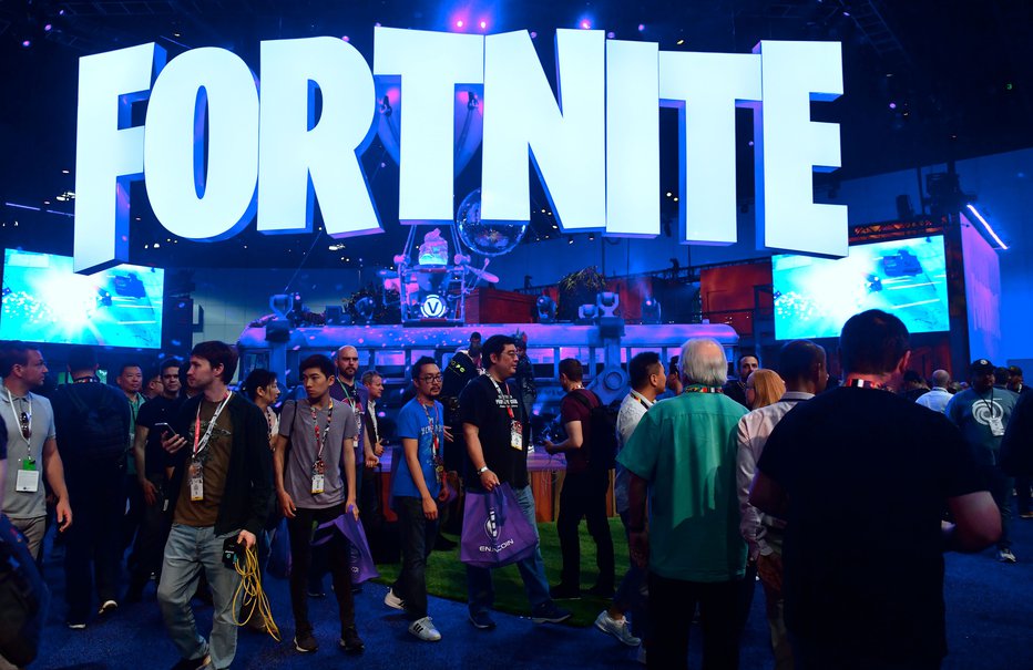 Fotografija: Na E3 je kraljevala igra Fortnite. FOTO: AFP