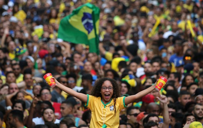 Brazilija je premagala Srbijo z 2 : 0. FOTO: Reuters