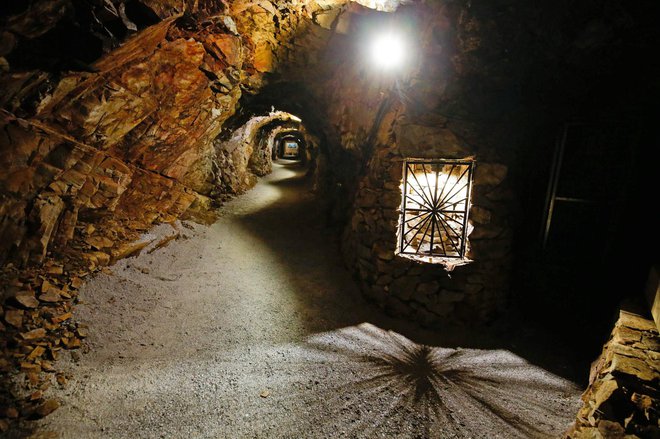 Območje rudnika je še danes bogato nahajališče mineralov. FOTO: Občina Litija