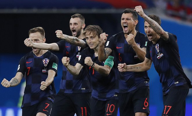 Hrvaški asi so se vpisali v nogometno zgodovino. Foto: AP