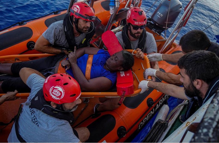 Fotografija: Pri reševanju je pomagal španski košarkar Marc Gasol. FOTO: Twitter