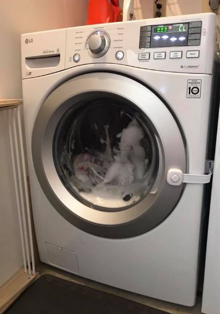 Fotografija: Nevaren pralni stroj FOTO: Twitter
