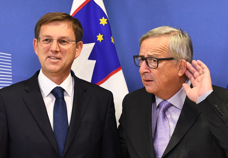 Fotografija: Juncker naj bi bil pri arbitraži dovzetnejši za hrvaško stališče kot slovensko. FOTO: Emmanuel Dunand, Afp