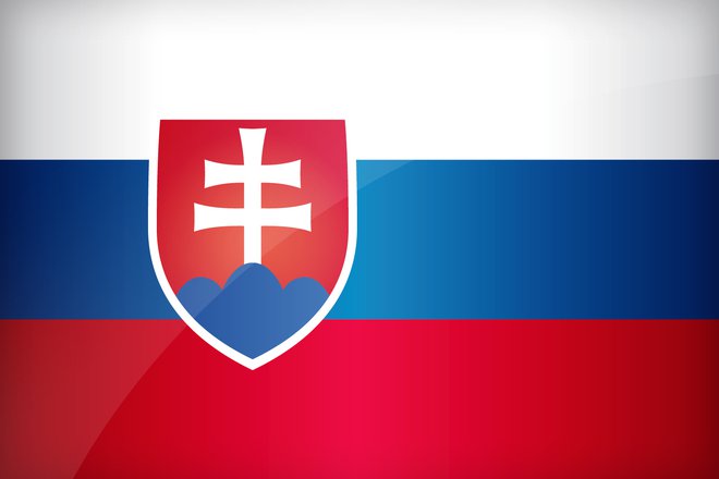 Slovaška zastava. FOTO: All Flags World