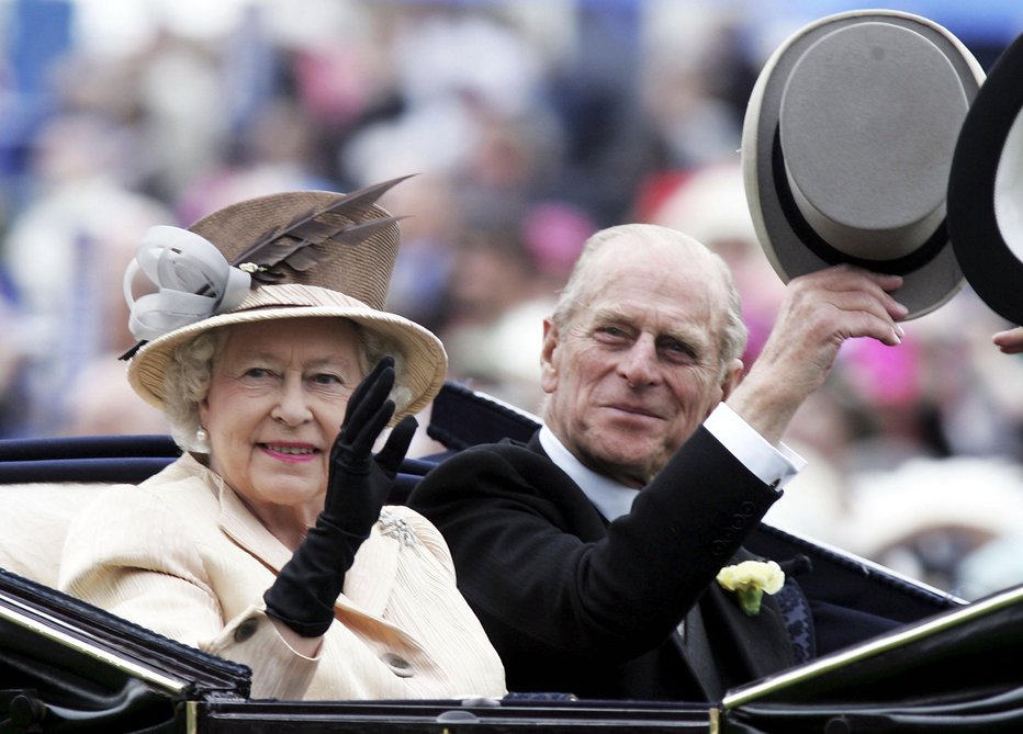 Fotografija: Kraljica Elizabeta in princ Filip FOTO: GULIVER/GETTY IMAGES