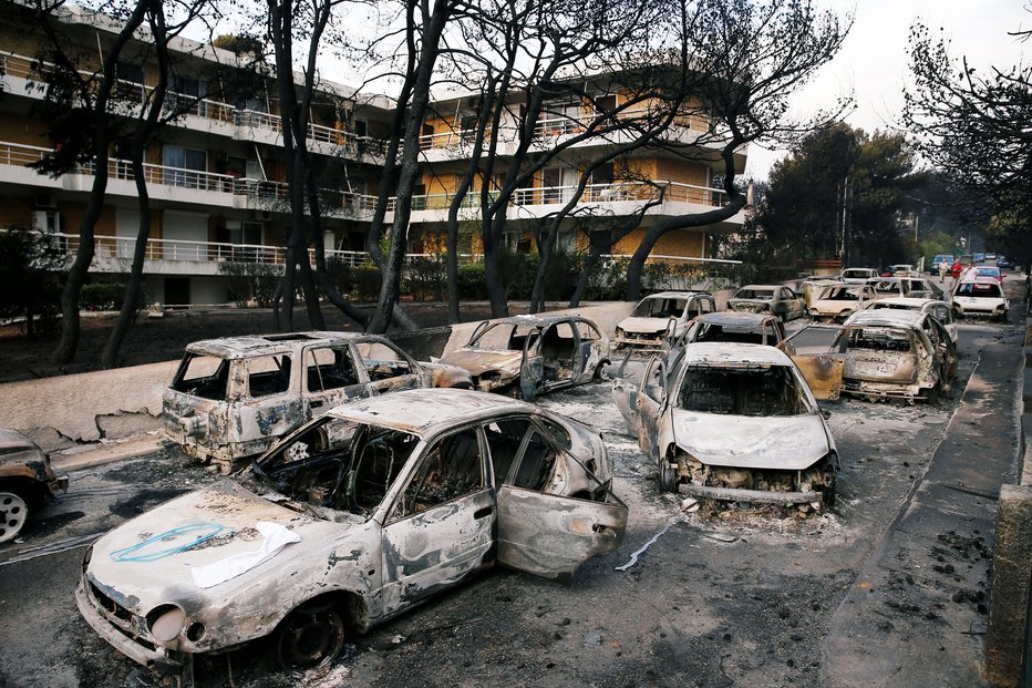 Fotografija: Pretresljivi posnetki iz Grčije. FOTO: Reuters