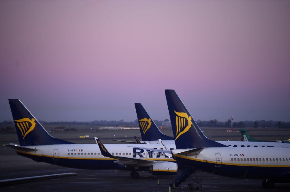 Fotografija: V družbi Ryanair napovedujejo nove stavke. FOTO: Reuters