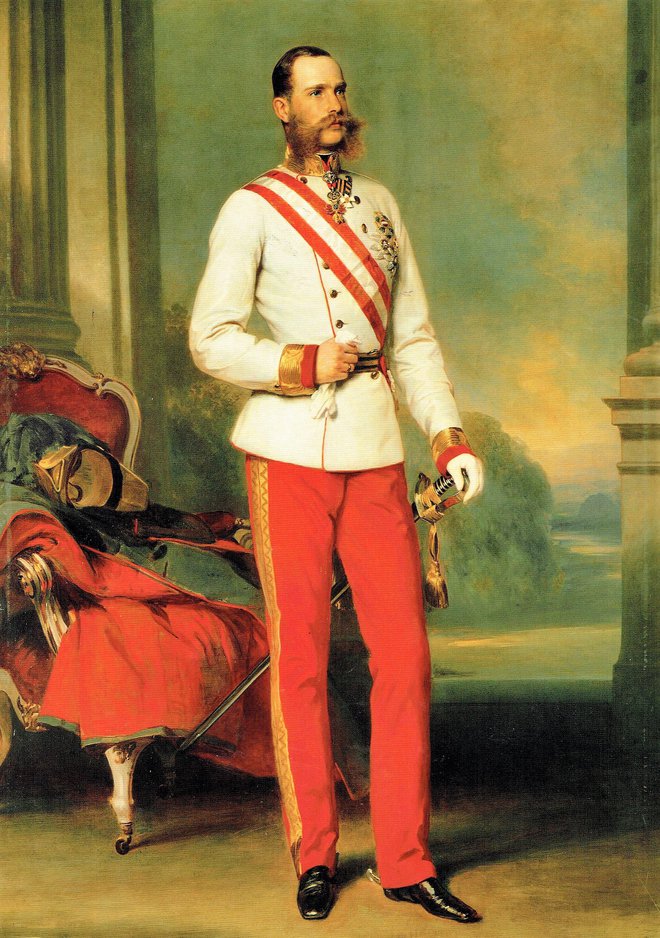 Cesar Franc Jožef I. leta 1865