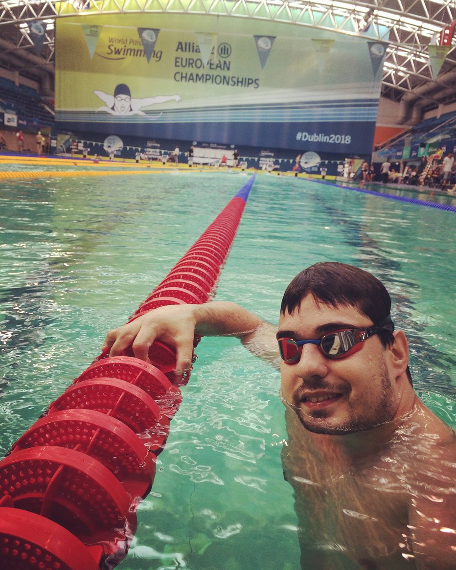 Fotografija: Darko Đurić si je priplaval zlato. FOTO: Facebook, Darko Đurić