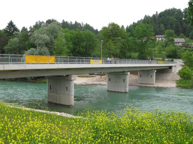Most čez Savo pri Lancovem. FOTO: Blaž Račič