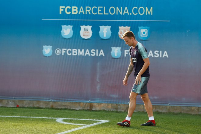 Ivan Rakitić ne kani izdati svete barcelonske blaugrane. Foto: AFP