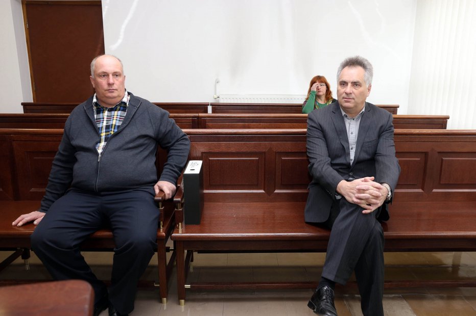 Fotografija: Marko Balant in Vinko Drča sta se že srečala na sodišču. FOTO: GREGOR KATIČ