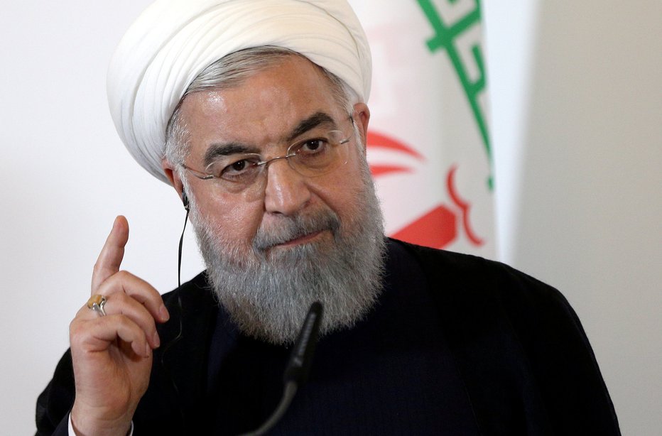 Fotografija: Hasan Rouhani je dejal, da ZDA Irana ne napadejo zaradi njegove moči. FOTO: Reuters