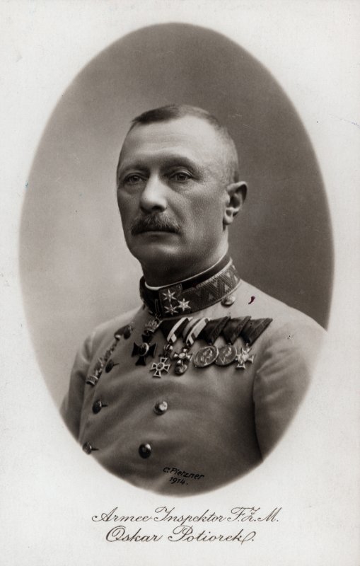 General Oskar Potiorek je bil prusniški graščak. FOTO: arhiv