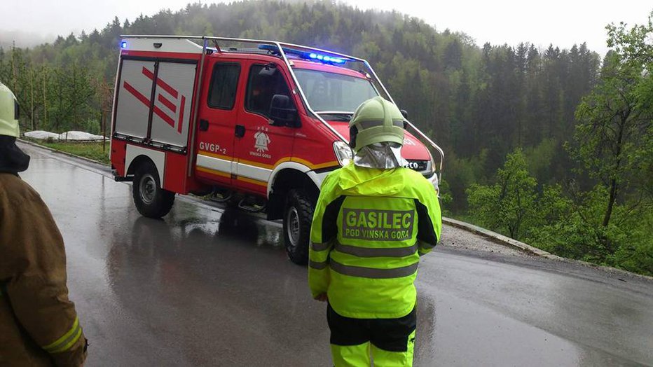 Fotografija: Gasilci so ostali brez tega gasilskega vozila. FOTO: PGD Vinska Gora