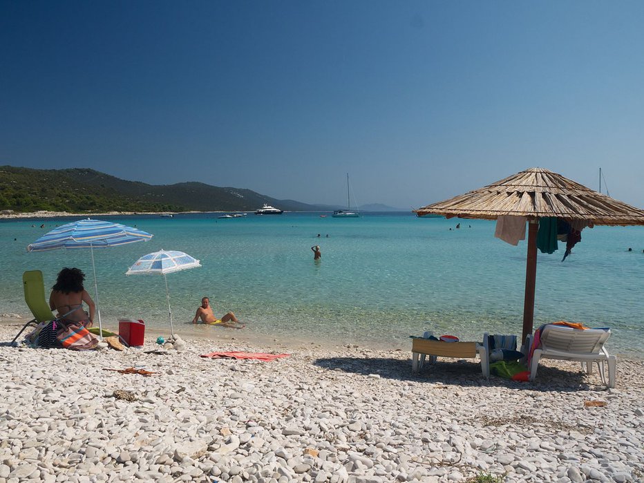Fotografija: Sakarun je najbolj poznana jadranska divja peščena plaža. FOTO: Wikipedia