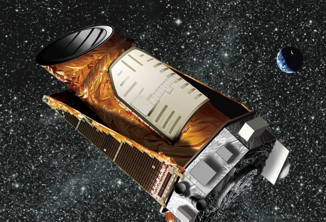 Keplerjev teleskop je odkril večino znanih planetov zunaj našega sončnega sistema. FOTO: Wikipedia