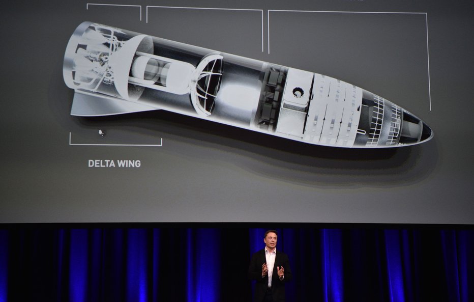 Fotografija: Elon Musk bo v vesolje poslal prvega turista. Foto: AFP