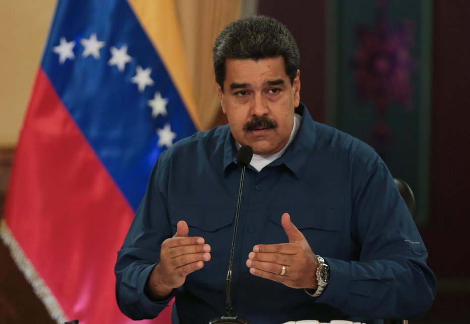 Fotografija: Venezuelski predsednik Nicolas Maduro. FOTO: Handout, Reuters
