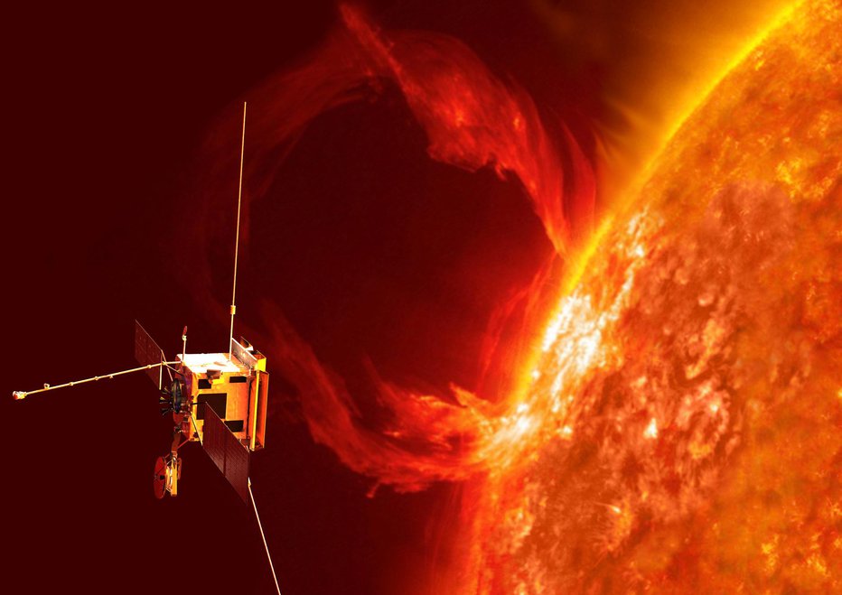 Fotografija: Solar Orbiter bo pomagal napovedovati uničujoče nevihte. FOTO: ESA