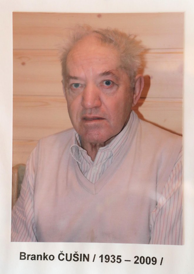 Pokojni slikar Branko Čušin