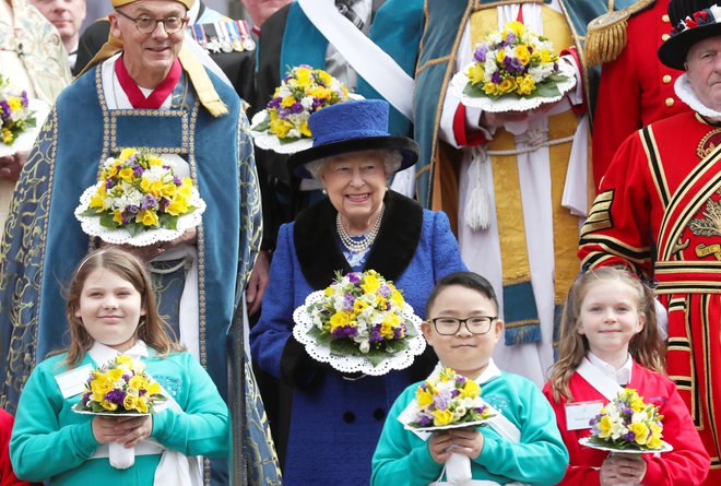 Monarhinja velikonočne praznike vsako leto preživi na gradu Windsor. FOTO: REUTERS