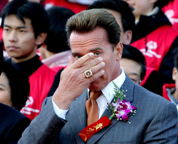 Fotografija: Arnold Schwarzenegger. FOTO: Guang Niu Getty Images