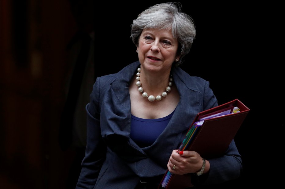 Fotografija: Premierka Theresa May. FOTO: Reuters