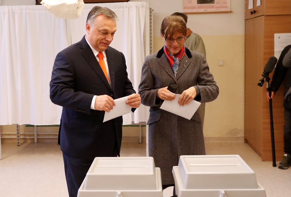 Fotografija: Viktor Orban je prepričljivo osvojil svoj tretji premierski mandat. FOTO: Reuters