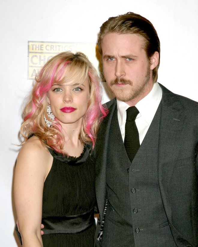 Rachel McAdams in Ryan Gosling sta bila par štiri leta. FOTO: Guliver/cover Images
