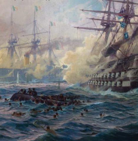 Italijanska flota je poleg dveh ladij izgubila 643 mož, na avstrijski strani pa jih je padlo 56.
