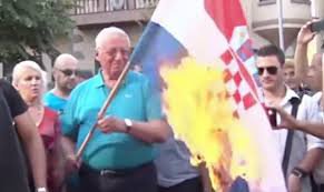 Fotografija: Meja, prek katere Hrvati niso mogli. FOTO: Youtube