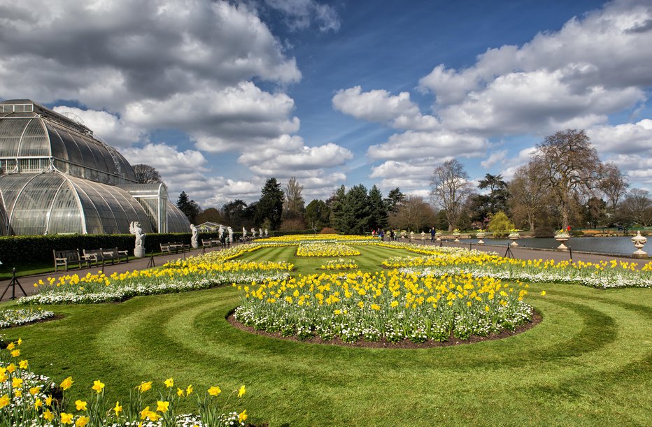 Fotografija: Na Unescovem seznamu so od 2003. tudi Kraljevi vrtovi Kew pri Londonu. Foto: guliver/getty images