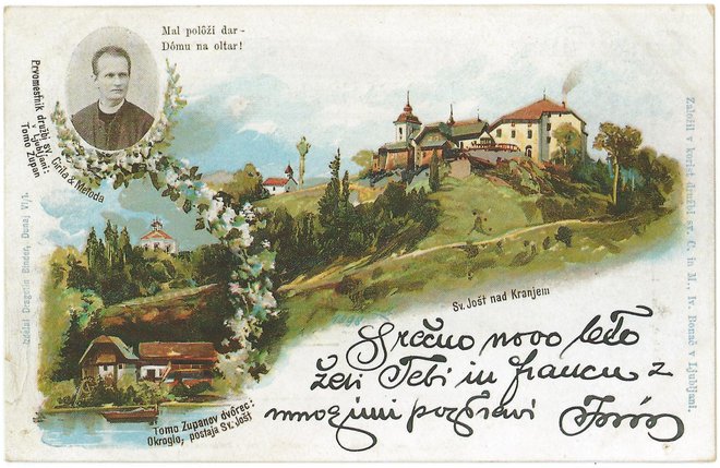 Stara razglednica Svetega Jošta Foto: arhiv