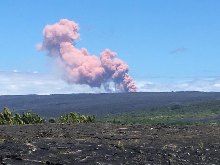 Fotografija: Vulkan Kilauea. FOTO: Reuters