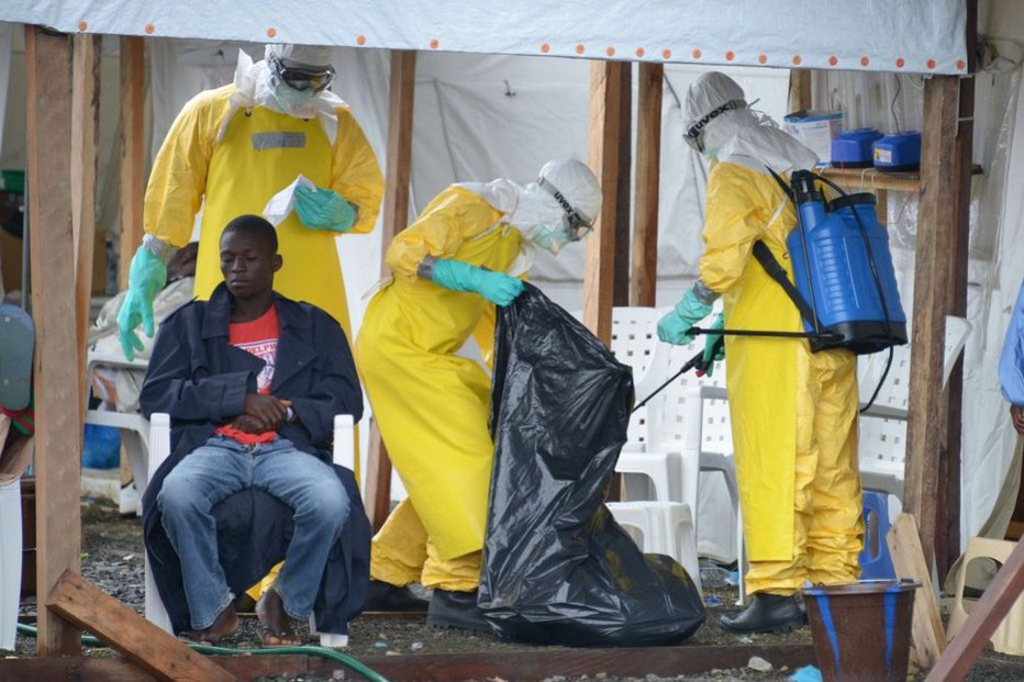 Fotografija: Nov izbruh ebole v Kongu. FOTO: AFP