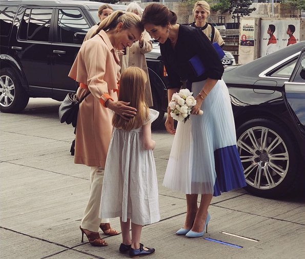 Fotografija: Princesa Mary je obiskala modni vrh. FOTO: Instagram