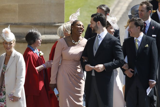Serena Williams in njen mož Alexis Ohanian. FOTO: Odd Anderson Ap